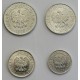 Lot: 10, 20, 50 groszy, 1 złoty, 1976