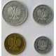 Lot: 10,20 groszy,1,2 złote 1980, stany 1/1-