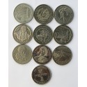 Lot: zestaw 10 monet okolicznościowych z lat 1991-1994