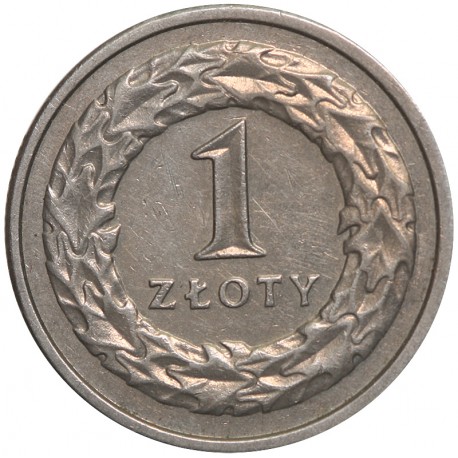 1 złoty, 1993, stan 1/1-