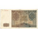 Banknot 100 złotych 1941 stan 3-, Ser. A