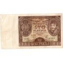 Banknot 100 zł 1934 rok, seria BG stan 3-