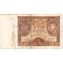 Banknot 100 zł 1934 rok, seria BE stan 4