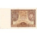 Banknot 100 zł 1934 rok, seria BE stan 3-