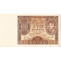 Banknot 100 zł 1934 rok, seria AV stan 3-
