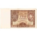 Banknot 100 zł 1934 rok, seria BY stan 3-