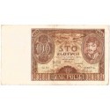 Banknot 100 zł 1934 rok, seria BS stan 3-