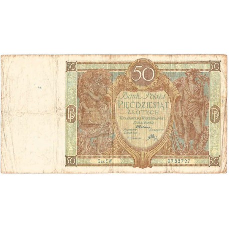 10 złotych 1929 r. stan 3-, Seria EW.