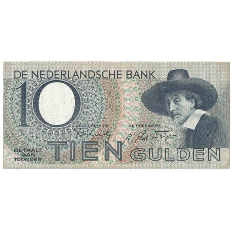 Holandia - 10 Guldenów 1943 r. - Stan 3