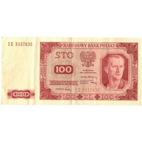 100 zł, 1948, seria IZ, stan 3