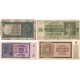 Zestaw 4 banknotów Protektorat Czech i Moraw, Słowacja