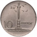 10 złotych Mała kolumna, 1966, stan 1-