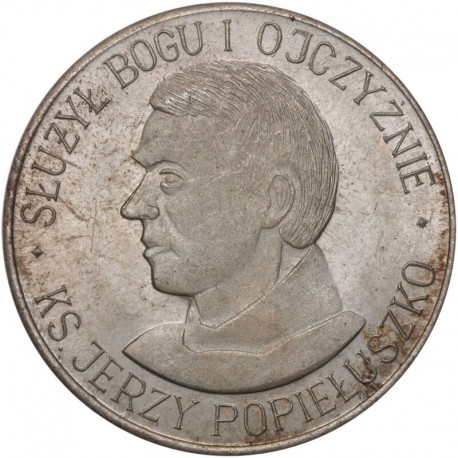 Medal Ks. Jerzy Popiełuszko, 1984