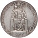 Watykan 10 lirów, Pius XI, 1936, srebro