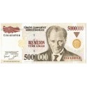 Banknot Turcja 5000000 liras (lirów tureckich)