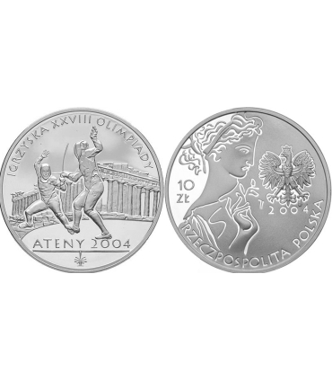 10 zł, Igrzyska XXVIII Olimpiady - Ateny 2004 szermierka