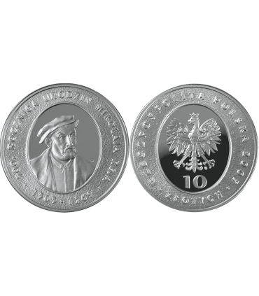 10 zł, Mikołaj Rej 500 rocznica urodzin