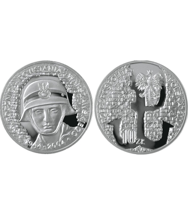 10 zł, 60 rocznica Powstania Warszawskiego, 2004