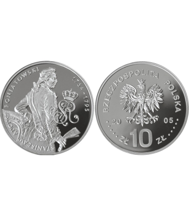 10 zł, Stanisław August Poniatowski - półpostać