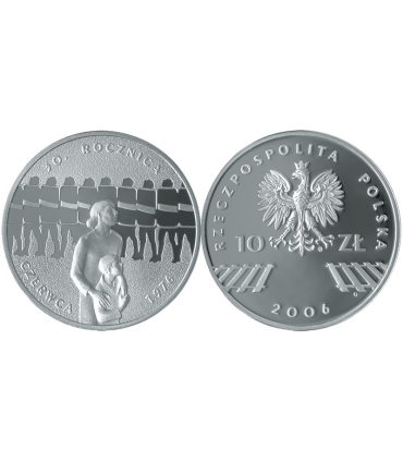 10 zł, 30 rocznica Czerwca 1976 (Czerwiec 1976)