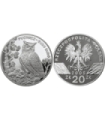 20 zł, Puchacz - zwierzęta świata
