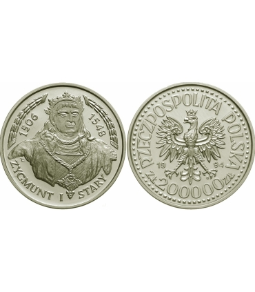 200.000 zł, Zygmunt I Stary - popiersie