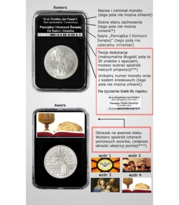 10 zł, Jan Paweł II Pontifex Maximus