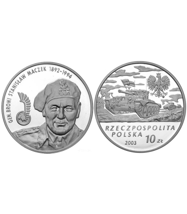 10 zł, Generał Broni Stanisław Maczek