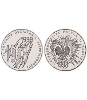 10 zł, 80 rocznica odzyskania niepodległości