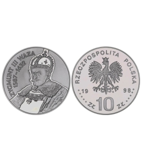 10 zł, Zygmunt III Waza - popiersie