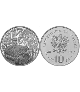 10 zł, Jan III Sobieski - popiersie