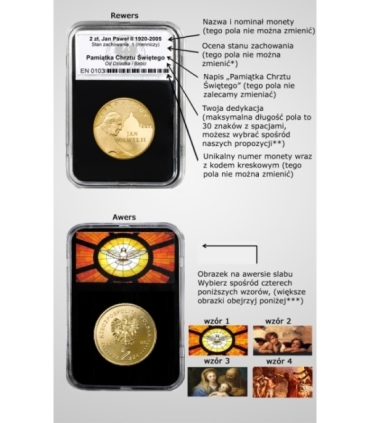 2 zł, Jan Paweł II (1920-2005), Gold Nordic  - monety okolicznościowe