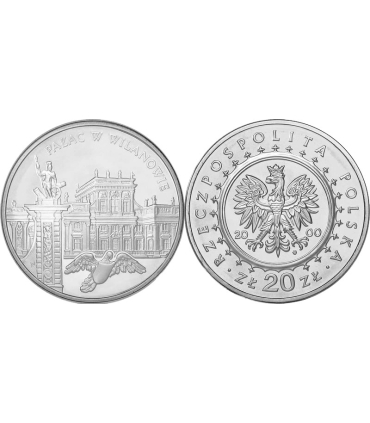 20 zł, Pałac w Wilanowie