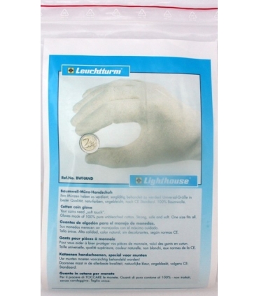 Rękawiczki do monet firmy Leuchtturm