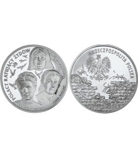 20 zł, Polacy ratujący Żydów, I. Sendlerowa, Z. Kossak, M Getter, 2009