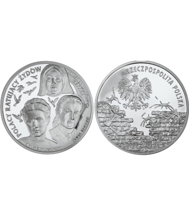 20 zł, Polacy ratujący Żydów, I. Sendlerowa, Z. Kossak, M Getter, 2009