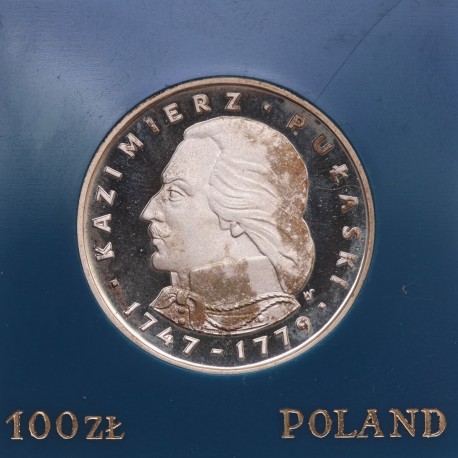 100 zł, Kazimierz Pułaski 1976
