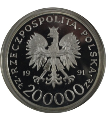 200 000 zł, Gen. Leopold 'Niedźwiadek' Okulicki, 1991 r.