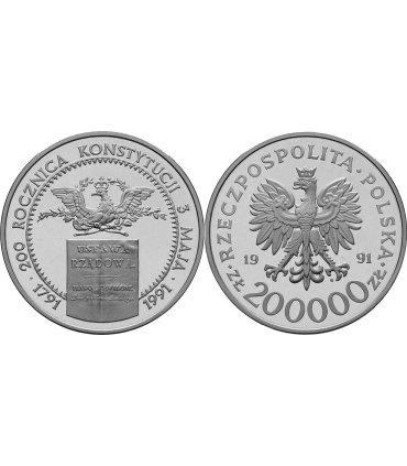 200.000 zł, 200 rocznica Konstytucji 3 Maja