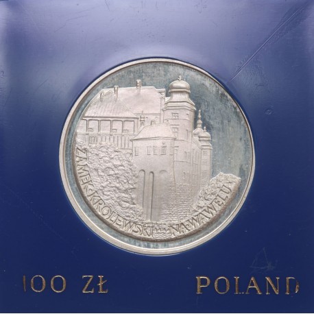 100 zł, Zamek królewski na Wawelu, 1977 r.