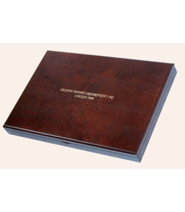 Kaseta do przechowywania monet srebrnych i 2zł GN z roku 2006