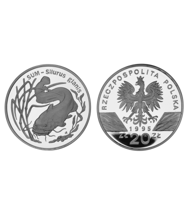 20 zł, Sum, seria Zwierzęta świata, rok 1995