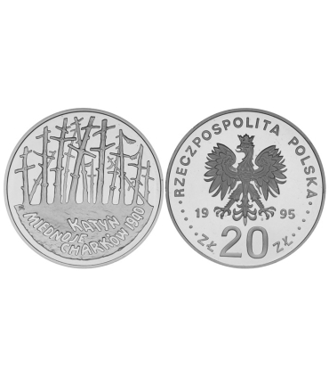 20 zł, Katyń, Miednoje, Charków