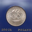 200 zł, XXI Igrzyska Olimpiady 1975 Montreal, kolekcjonerska w kapslu NBP