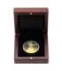 Mahoniowe etui na monetę o średnicy kapsuły do 41 mm