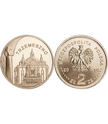 2 zł GN, Miasta w Polsce – Trzemeszno, 2010
