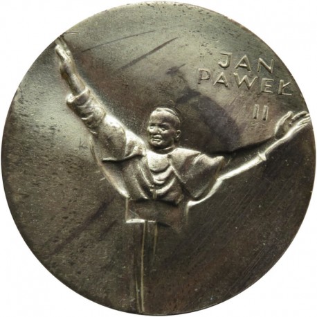 Medal srebrny Jan Paweł II, srebro Ag925