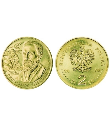 2 zł GN, Bronisław Piłsudski (1866-1918), 2008