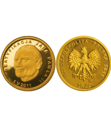 25 zł, Beatyfikacja Jana Pawła II 1 V 2011