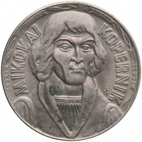 10 zł, Mikołaj Kopernik, 1965, stan 2+